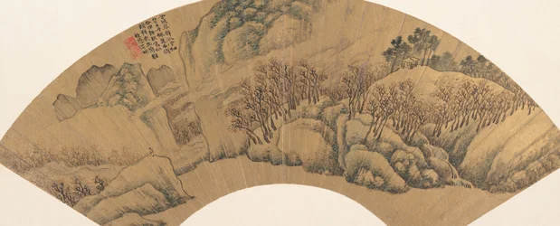 Grøn klippe med røde ahorn, 1603.