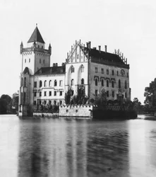 Anif Castle, Salzburg, Østrig, omkring 1900-tallet.