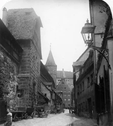 Tiergartnertor, Nürnberg, Tyskland, omkring 1900-tallet.