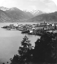 Zell am See, Salzburg, Østrig, omkring 1900-tallet.