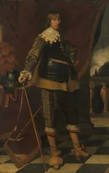 Portræt af Henrik Kasimir 1. greve af Nassau-Dietz, ca. 1632 (olie på lærred)