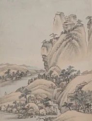 Landskaber, dateret 1668.