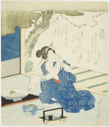 Summer Robes (Natsugoromo), fra serien "A Comparison of Incense (Takimono awase)"