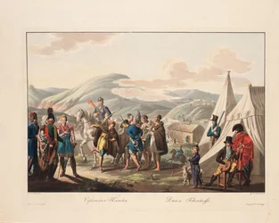 Cirkasserne danser, 1812