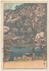 Otte scener af Cherry Blossom: Arashiyama