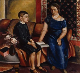 At høre hjemmearbejdet, 1923.