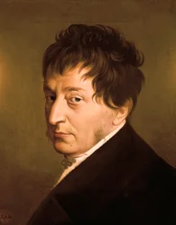 Selvportræt. Maleri af Zacarias Gonzalez Velazquez (1763-1834)