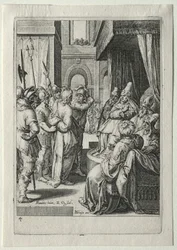 Passionssættet:  Kristus foran Herodes