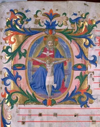 Ms 523 f.166r Historikert initial 