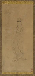 Stående Guanyin, 1600-tallet.