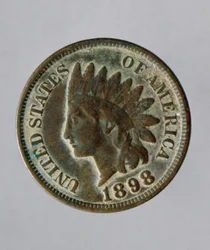 1 cent mønt