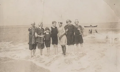 Badende selskab, Houlgate, september 1911