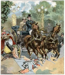 Taxiulykke i Paris