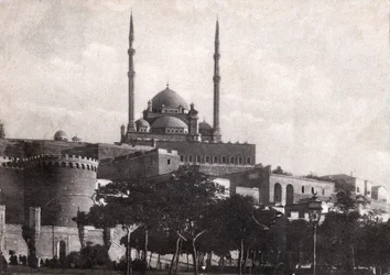 Kairo, Saladins citadel (Egypten). Omkring 1920