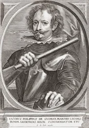 Diego Mexía Felipez de Guzmán og Dávila. Portræt.