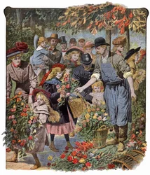 Blomsterfordeling