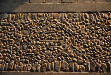 Frø, mosaikgulv i sommerpaladset (Unescos verdensarvsliste