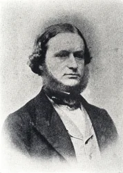 Gustav Kirchhoff, tysk fysiker, ca. 1860