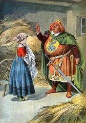 Dværg Tracassin. omkring 1910 (gravering)
