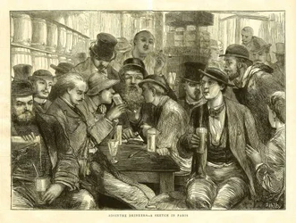 Absintdrikkerne, Paris 1872