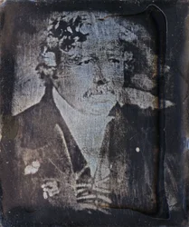 Louis Jacques Mande Daguerre, fransk fotopioner, ca. 1840