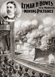 Lyman H. Howes nye vidundere i levende billeder. Film plakat.