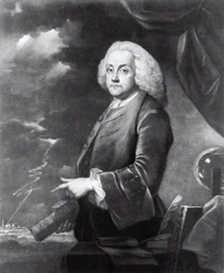 Portræt af Benjamin Franklin (1706-1790)