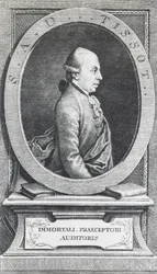 Portræt af Simon-Andre Tissot