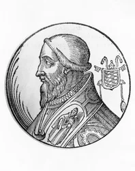 Portræt af Victor II (Gebhard von Calw-Dollnstein-Hirschberg, ca. 1017-1057)