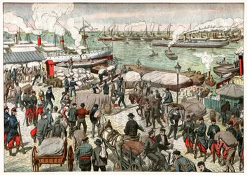 Vend tilbage til arbejdet i Marseilles havn