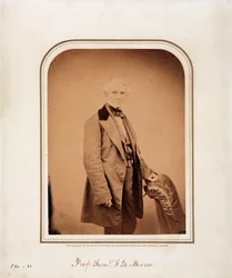 Samuel F B Morse, amerikansk kunstner og opfinderen af morsekoden, c 1870