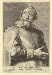 Portræt af Anthony Cornelissen, fra Icons of Princes of Men