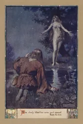 Hun løftede langsomt sine arme og åbnede dem for ham