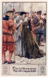 De havde medlidenhed på mig og holdt pause, mens jeg hang på hans hals