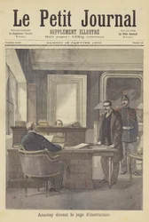 Morderen Louis Anastay foran dommeren