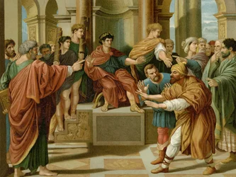 Elymas bliver blind