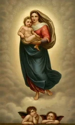 Madonna San Sista, Sixtinske Madonna