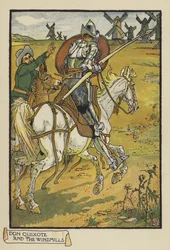 Don Quixote og vindmøllerne