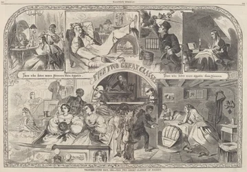 Thanksgiving Day, 1860 - Samfundets to store klasser