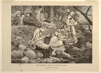 The Fishing Party, fra Appletons