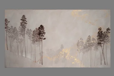 Kor (olie og bladguld på lærred)