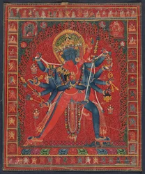 Chakrasamvara og ægtefællen Vajravarahi