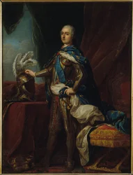 Fransk: Portrait de Louis XV