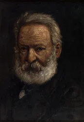 Fransk:  Portræt af Victor Hugo