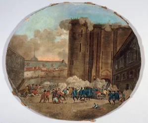 Fransk: Prise de la Bastille, 14. juli 1789 (P707-1)