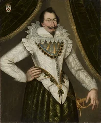 Portræt af Nicolas de Droullin