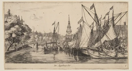 De Appelmarckt, fra Views of Amsterdam