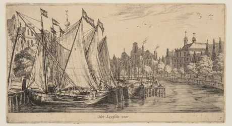 Leytsche veer, fra Views of Amsterdam