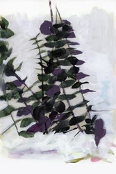Abstrakt botanisk løv
