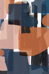 Abstrakte farveblokke